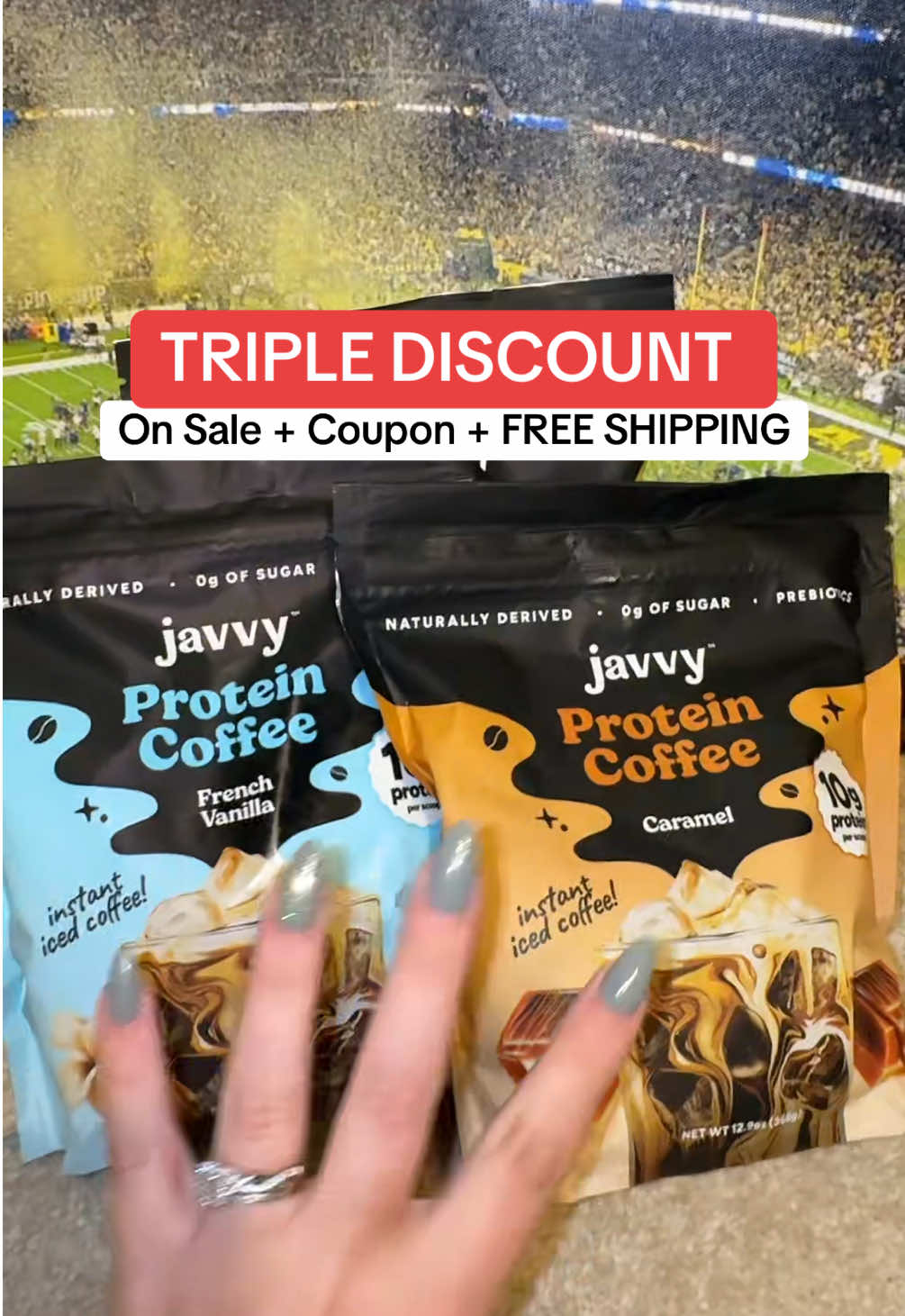 RUNNN this deal isn’t lasting long #javvy #bundle #protein #proffee #coffee 