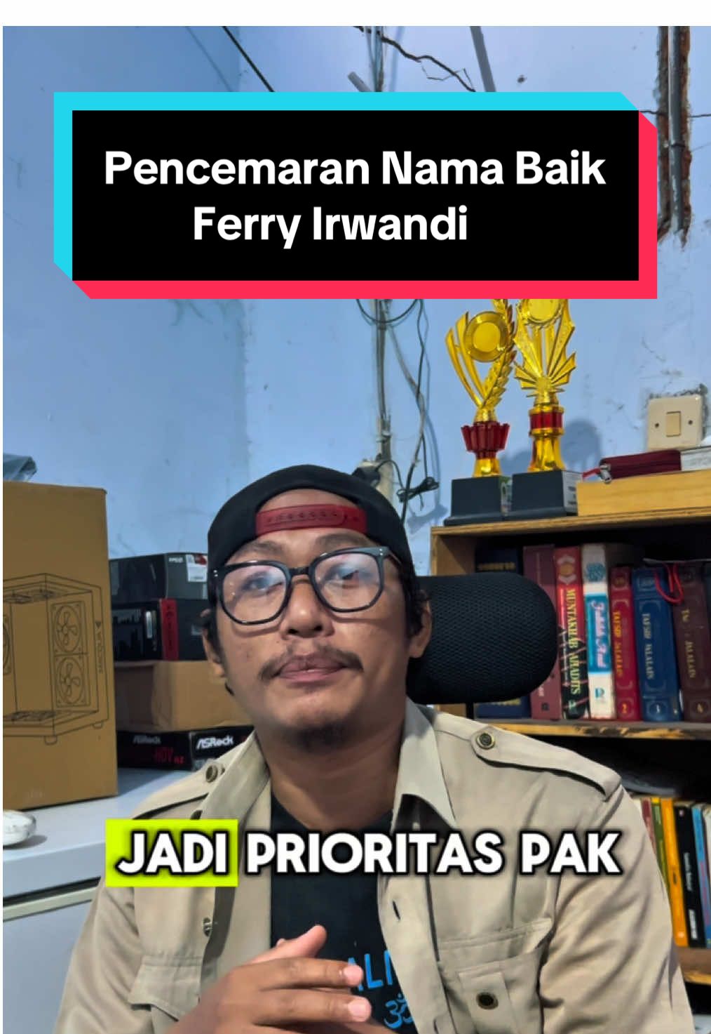 Masih banyak masalah cyber yang perlu dibenahi dan diperkuat, ini malah ngurusin masalah yang kaga jelas #fypシ゚ #viral #ferryirwandi 