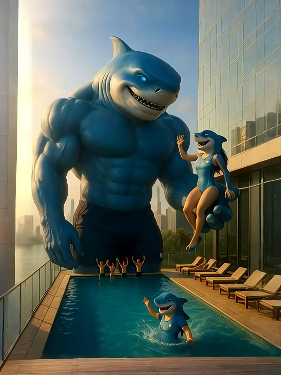 Diving with Giants P.2💧#italianbrainrot #tralalerotralala #tungtungtungsahur #ballerinacappuccina