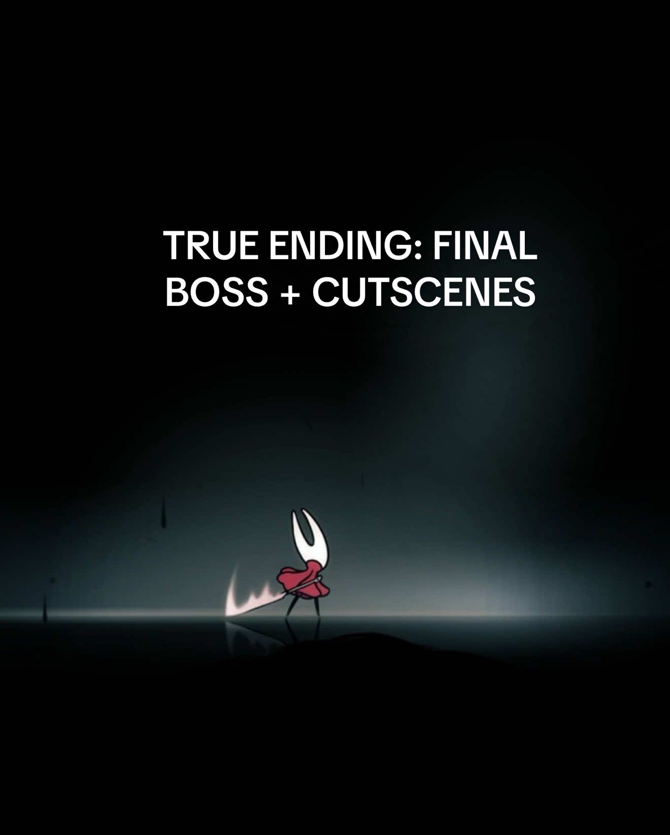 Silksong: True ending: boss + cutscenes #hollowknight #hollowknightsilksong #gaming #fyp #silksong 