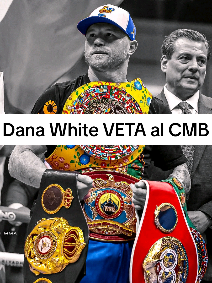 Dana White VETA al CMB #boxeo #boxeomexicano #caneloalvarez #canelocrawford 