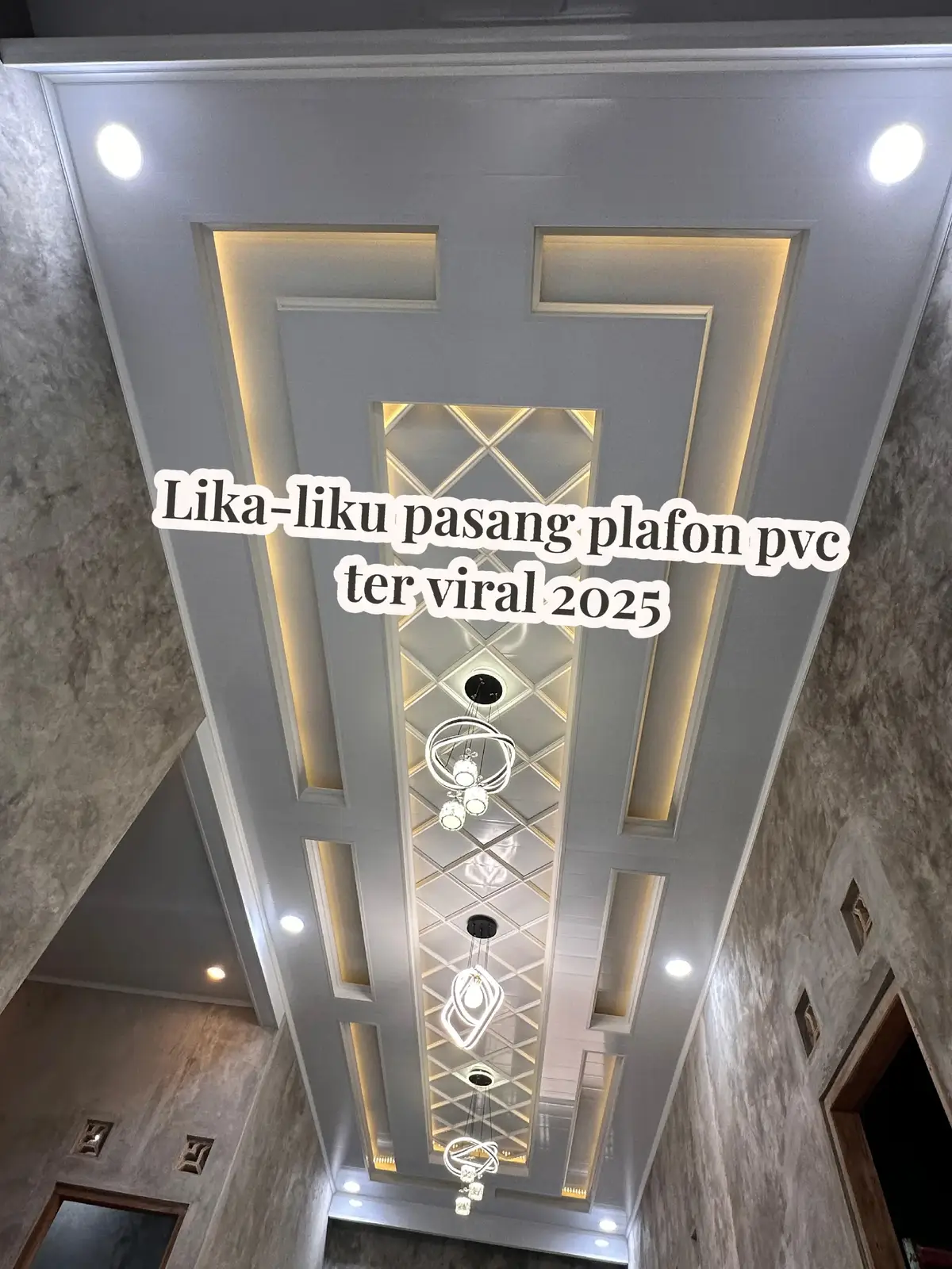 wujudkan plafon idaman anda kepada kami ✨️ di jamin JOS-JISSS😍 WA 087839320180 📍Gunungkidul Yogyakarta  #plafonpvc #plafonminimalis #rumahidaman #kerajinanarigunungkidul #plafonpvcgunungkidul 