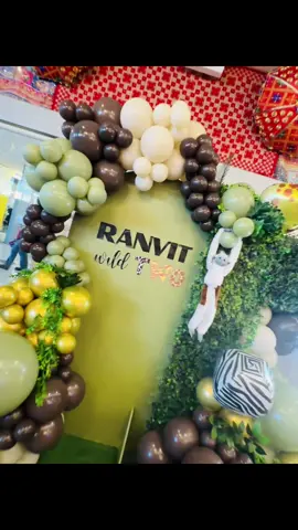 #junglemagic #junglevibes #jungleparty #junglebirthday #jungletheme 💚🤎🍃🪵🌳🐯🦁