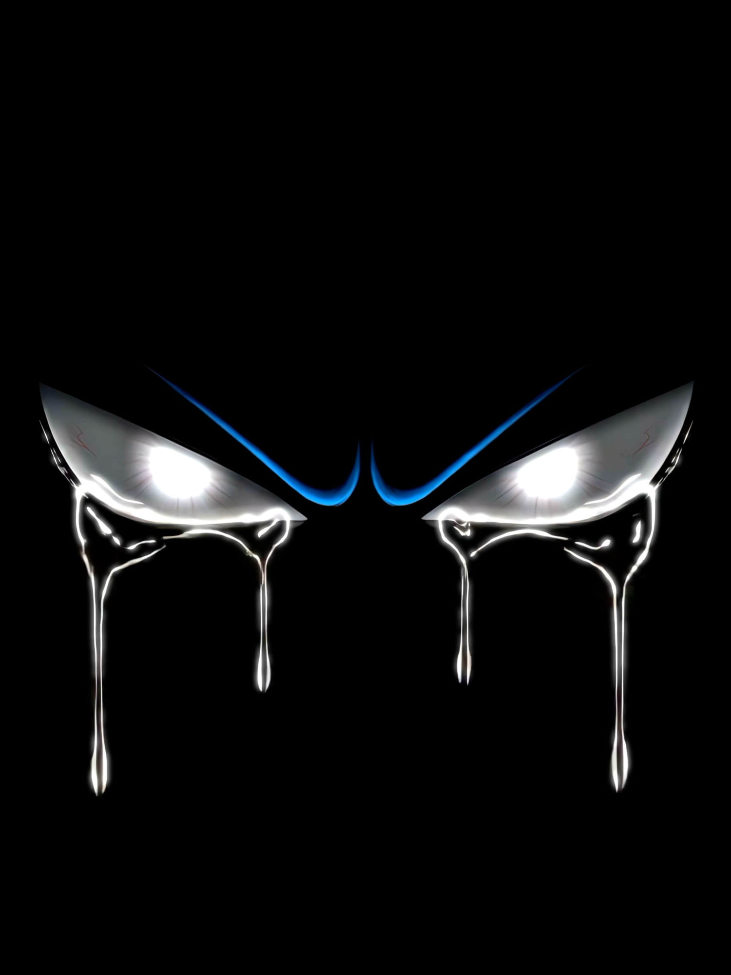 Live Wall Peper:CRYING😭＃eyes#4k wallpaper #live wallpeper#animation #aivideo#crying