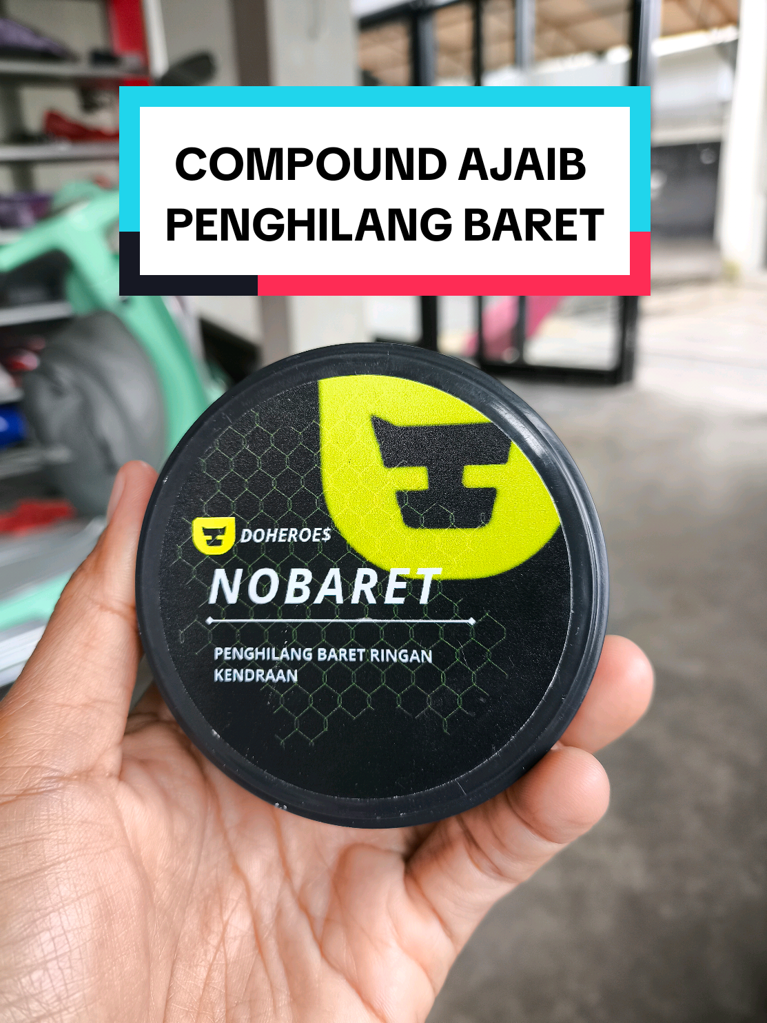 Compound penghilang baret cat kendaraan #doheronobaret #nobaret #penghilangbaret 
