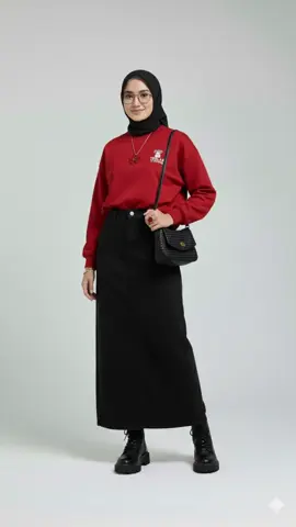 gaya gitu#ootdfashion #simpleoutfit #hijabstyle 