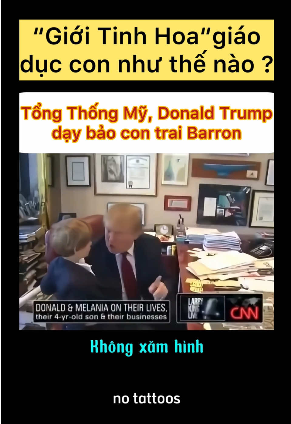 Giới tinh hoa nuôi dạy con cái như thế nào ?  . Nguồn video : CNN & abc NEWSLIVE . #trump2024 #donaldtrump   #barrontrump   #trumpfamily 