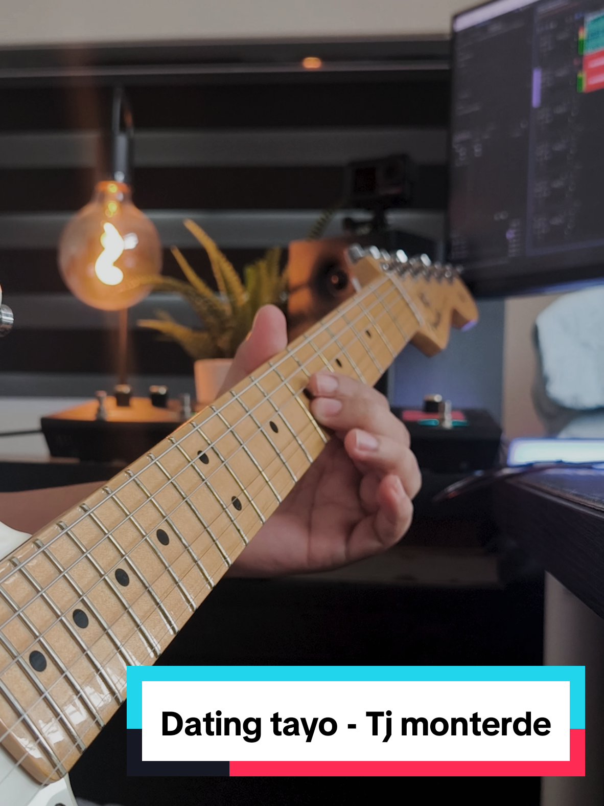 Dating tayo - Tj monterde For the wounds that refuse to heal. for the pain that lingers within. Let this be your safe space. backing track: @coversph  Guitar: Fender stratocaster Effects: Headrush core #fypシ゚ #fyp #guitarinstrumental #guitarcover #guitartok 