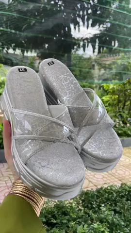 [[ màu bạc-chuẩn size ]] mẫu mới quai chéo , đế cao 7p hách dáng. Thời trang phong cách basic dễ phối đồ#depnu #depnuthoitrang #xuhuong 
