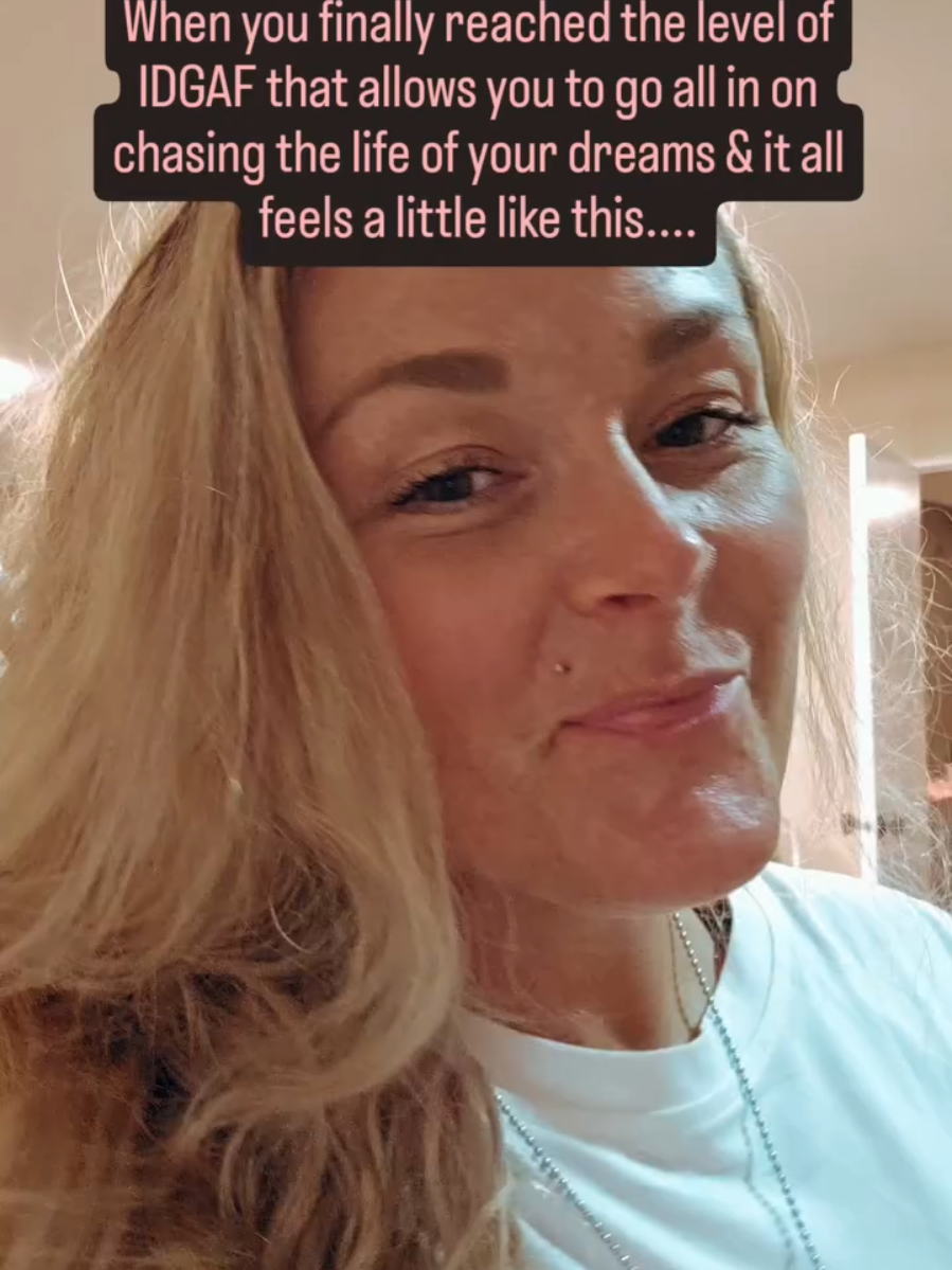 When you finally reach that level of IDGAF where you stop asking for permission, stop waiting for the “right time,” and just decide to go ALL IN on the life you know you were made for—everything hits different. 💥 It’s messy. It’s loud. It’s bold. It’s liberating. And honestly? It feels like finally rolling the windows down, screaming the lyrics, and letting the whole world know you’re not here to play small anymore. 🚗💨 People will talk. Some will judge. Others will doubt. But the truth is, the second you stop living for everyone else’s approval—you step into a freedom they’ll never understand until they do the same. So here’s to chasing the dream recklessly. Here’s to building the life that makes YOU proud. And here’s to never looking back at the stupid old version of you that kept holding yourself back. ✨This is what it looks like when you finally choose YOU.✨ #IDGAF #DreamChaser #AllIn #ThisIsFreedom #Transformation 
