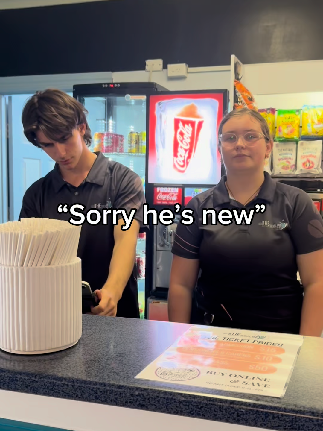 Ryan is the biggest suck up #cinema #cafe #foryoupage #suckup