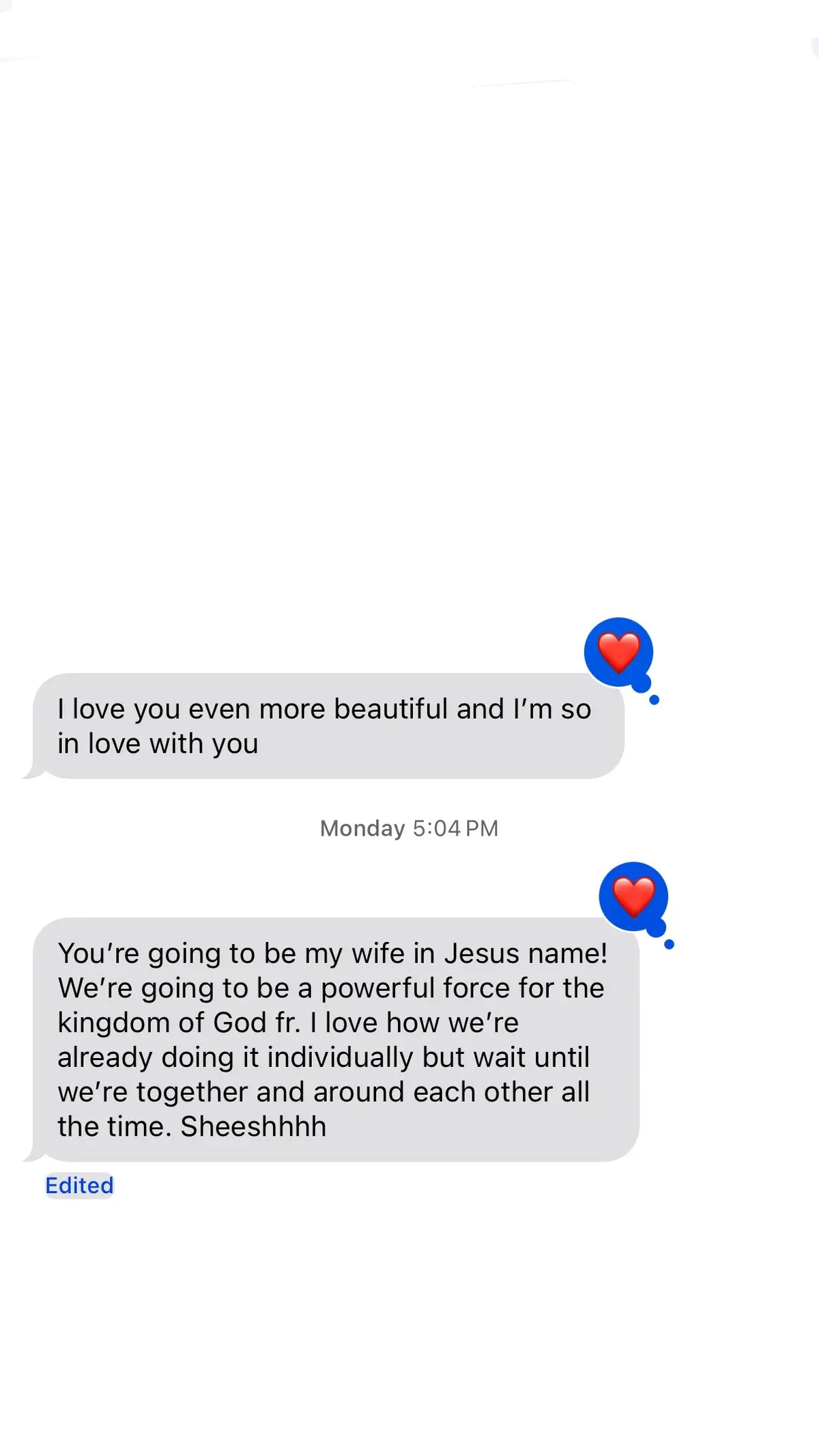 #Jesus  my only prayer was to find someone to minister with for the rest of my life & my GOODNESS did God come through. 🥲