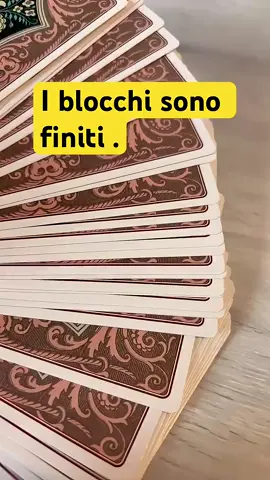 I blocchi sono finiti !! #italy #italia #tarot #trend #tarotreading 