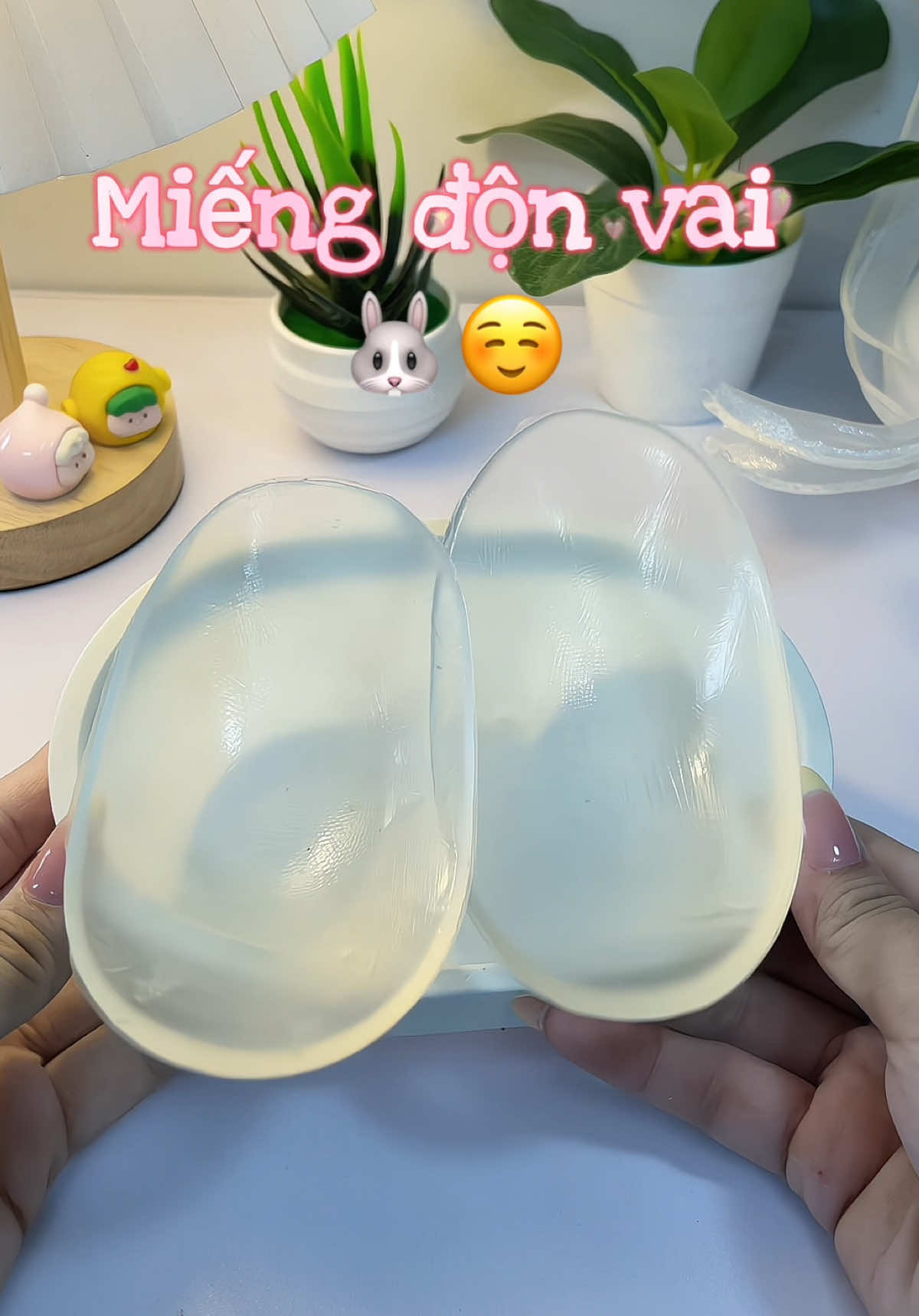 2 miếng Độn vai silicon #xuhuong #miengdonvaisilicon #dodungcanhan #donvai 