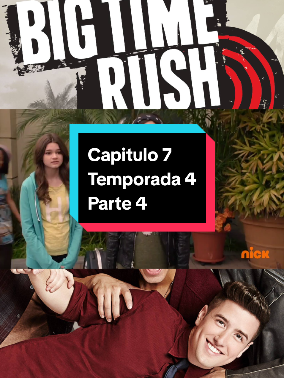 Big Time Rush  Capitulo 7 Parte 4 Temporada 4 #comedia #risa #viraltiktok  #bigtimerush #serie 