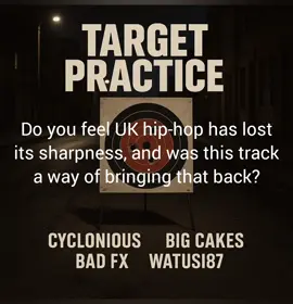 🎤 Cyclonious 🚨 “If Target Practice is the first shot, what’s the war I’m preparing for?” 🚨 I stepped into this track with purpose — no fillers, no gimmicks, just straight truth. This is UK hip-hop in its rawest form. 👉 Watch the full Target Practice video now. Link in bio. #TargetPractice #Cyclonious #UKHipHop 
