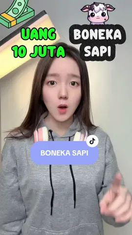 #pov : Kamu punya boneka sapi ajaib.. 