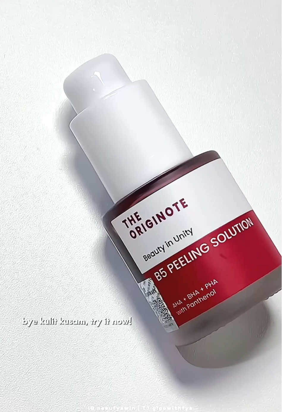mau exfo gaperlu ribet, pake ini aja lg promo 👀 #fyp #peelingserum #theoriginote #exfoliate 