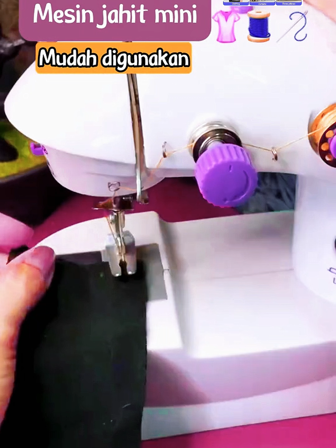 Mesin jahit yang bagus untuk pemula yang juga melilit benang, beli sekarang pada harga yang berpatutan#sewingmachine #Mesinjahit #mesinjahit #tiktokmalaysia #TikTokShopMY