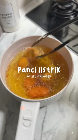 panci listrik multifungsi, anak kos wajib punya sih😍