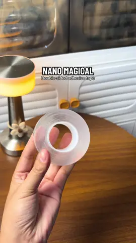 Nano magical Double sided adhesive tape. #doublesidedtape #adhesivetape #nanomagicaltape #waterprooftape #madikit #fyp 