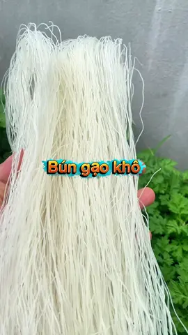 Bún gạo khô tiện lợi #bungaokho #bungao 