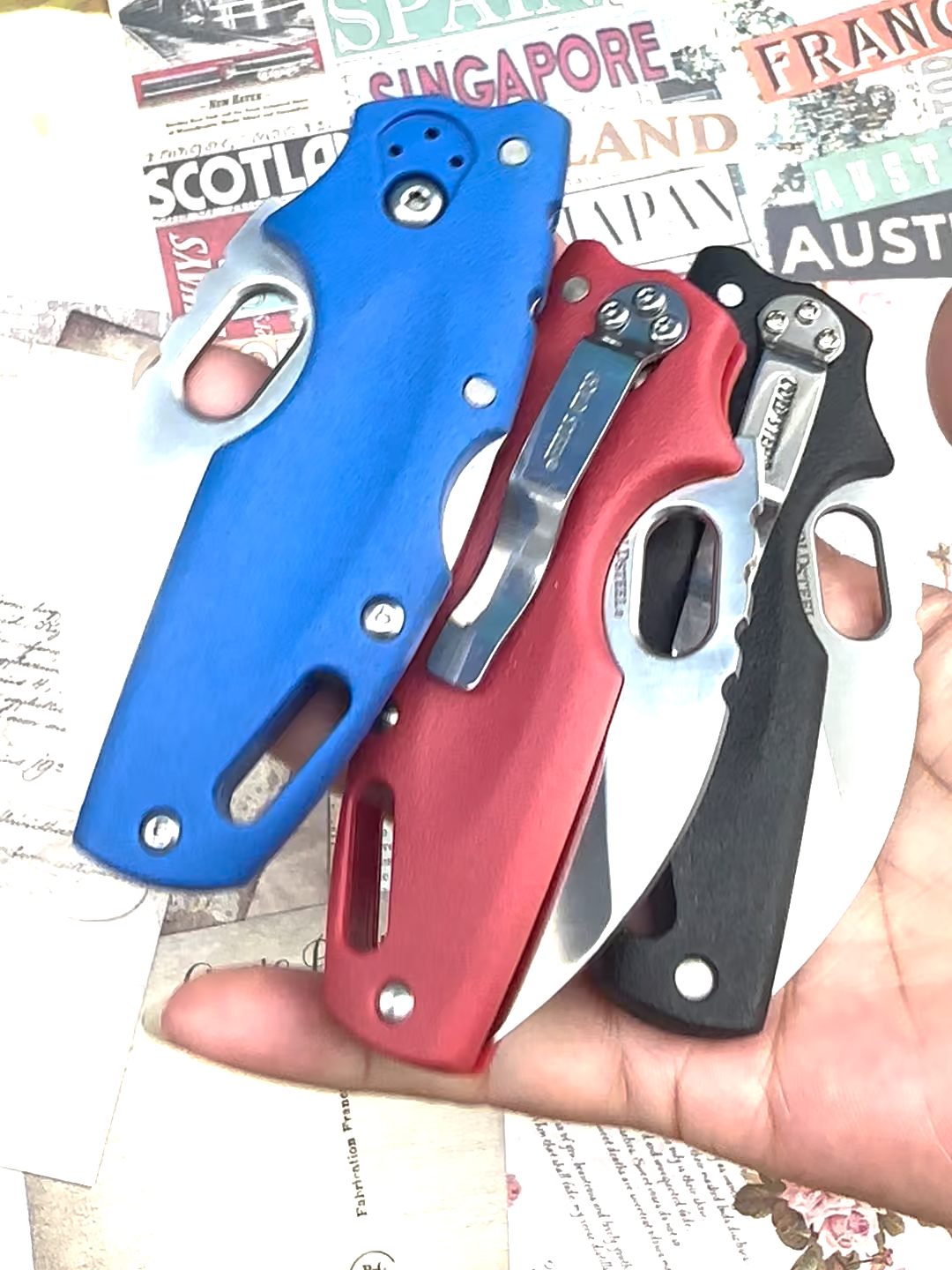 Portable folding knife#outdoorknives #outdoor #edc #knife #fyp