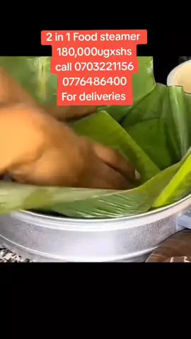 2in1 food steamer Call Whatsapp 0703221156/0776486400 for deliveries all over uganda or visit our location AruaPark kampala uganda Nyumbakubwa building #uniquegadgets #fypシ゚ #kisasi #airbedmatressforcamping #najjera 