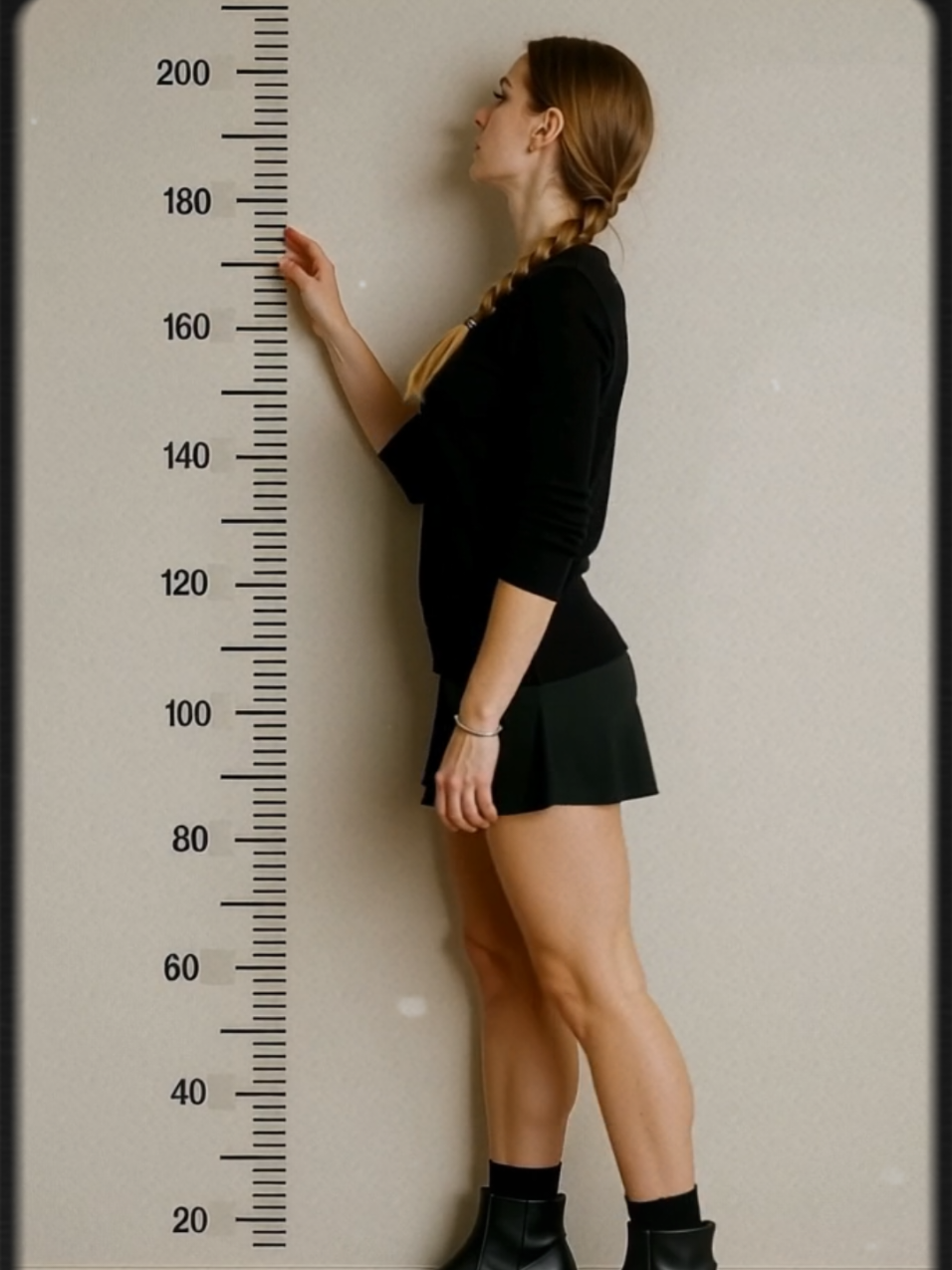 for those who are wondering my height #tallgirl #tallwoman #heightcheck #fitcheck 