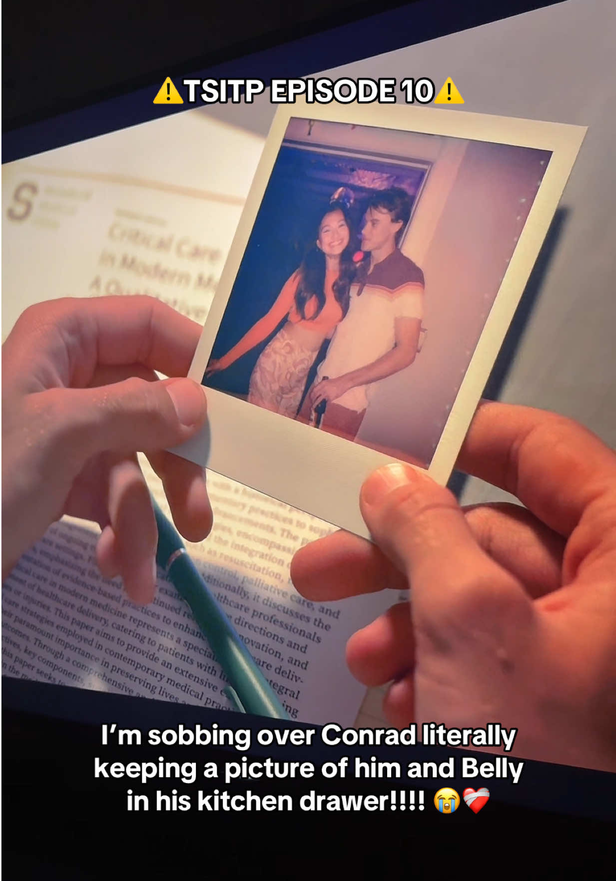 CONRAD LOVES HER SO MUCH 😭 #thesummeriturnedpretty #conradfisher #bellyandconrad #thesummeriturnedprettyseries #tsitpseason3 