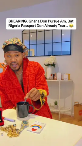 Tear passport finish… run go Ghana… Now Ghana say, “Oya pack your load!” But sorry ooo — Nigeria don close door 😅 No reprint, no return… Next time, use brain before you use scissors. #ghanatiktok🇬🇭 #nigeriatiktok🇳🇬🇳🇬🇳🇬 #lordashorenigeria #arewa__tiktok #igbotiktok 