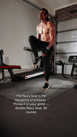 Include this in your routine and get shredded at home. Let’s go 💪. Follow for more real workouts. #keepgrinding #burpees #nodaysoff #FitTok #GymTok 