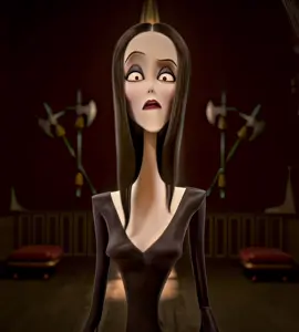 😳 #wednesday #theaddamsfamily #cartoon 