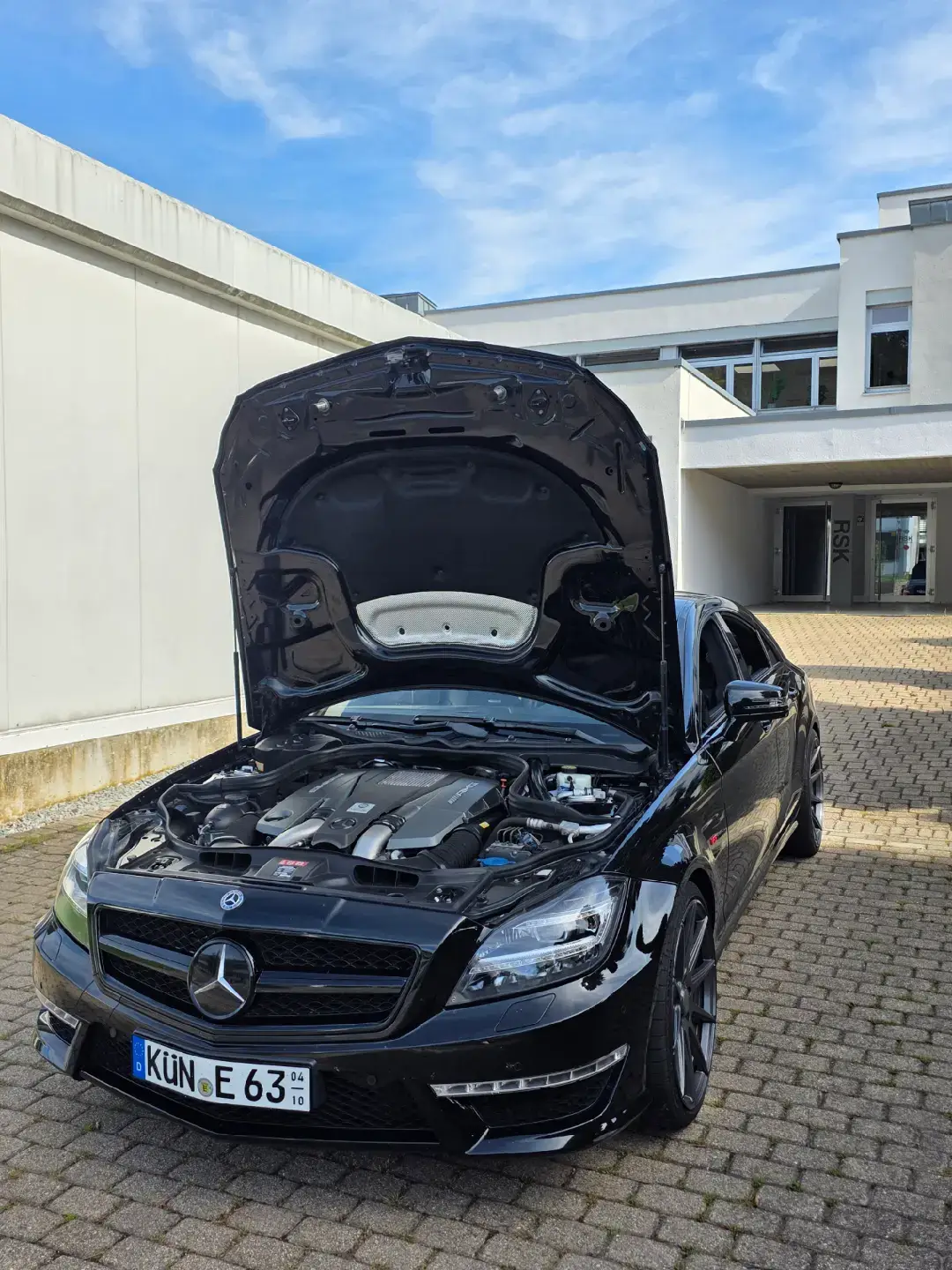 🖤🍌 #mercedes  #amg  #fyp  #w218  #blok3 @Blok3.real 