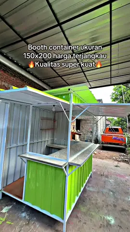 Harga mulai 2jt300 aja sudah dapat booth container se keren ini😍😍#boothcontainer #boothcontainermurah #grobakcontainer #boothcontainerjombang #fyp 