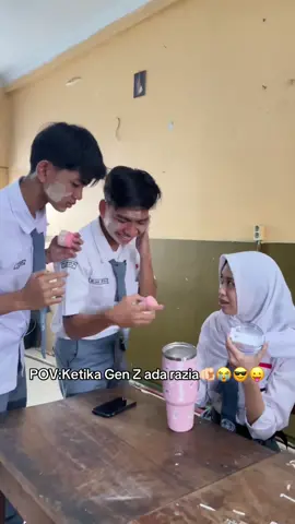 bukannya takut Razia tapi malah nantangin #sekawan4 #fyp #gloglowingskincare 