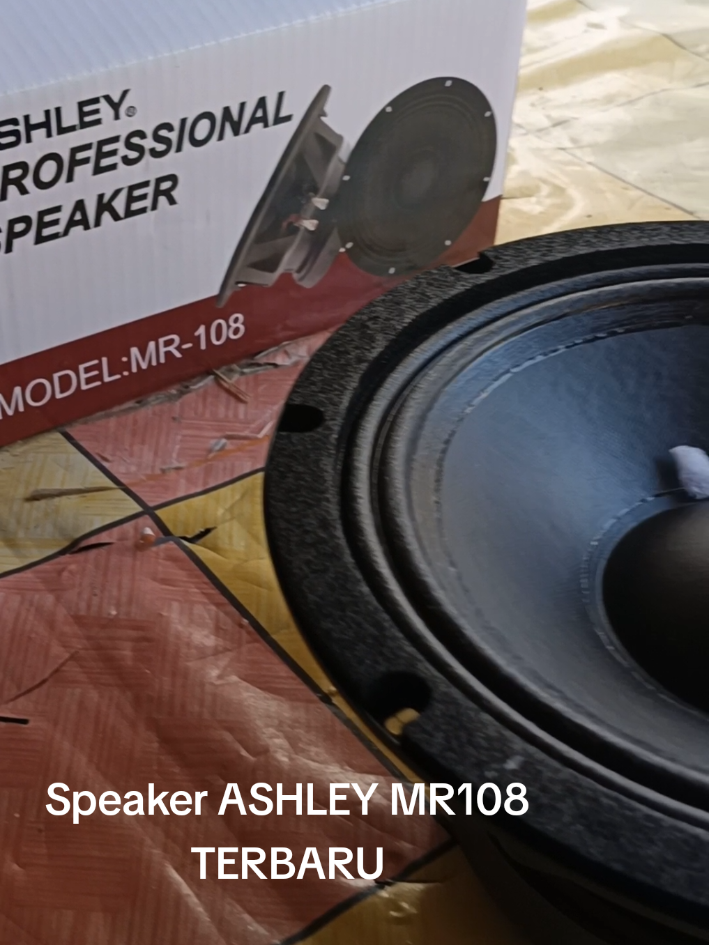 Speaker ASHLEY 10 inch MR108 #speaker #soundsystem #sound 