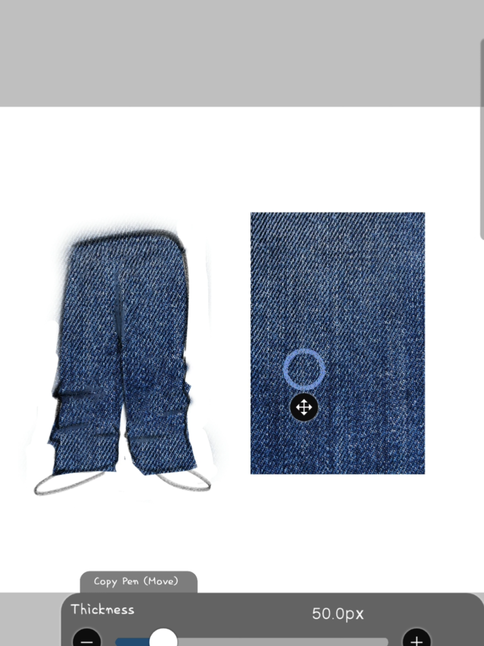 can't find the og creator but I did not discover this hack 😓 thought it'd be nice to share tho. works on other textures too! #arttutorial #digitalart #renderingclothes #rendering #arttips 