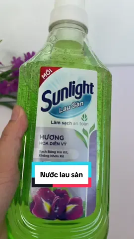 Nước lau sàn Sunlight hương hoa diên vỹ giúp nhà sạch thơm, sáng bóng#launha #nuoclausan #sunlight #unilever #tiemnhabo @TIỆM NHÀ BƠ  @TIỆM NHÀ BƠ 