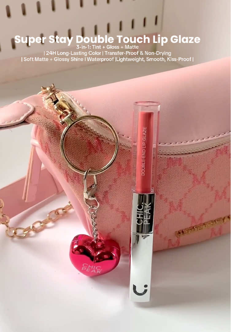BUY 1 GET 1 Heart Lip Jelly for FREE!! 🤩💗 @CHIC.PEAK  #chicpeak #doubletouchlipglaze #lippie 