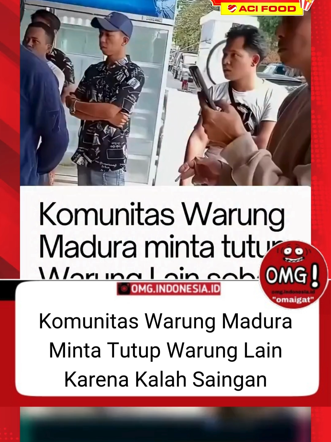 Karena dianggap terlalu berdekatan, warung ini digeruduk oleh para pemilik warung madura dan diminta tutup paksa warung tersebut. Mereka menilai harusnya warung madura lebih ramai dibanding warung lain seperti di daerah-daerah lainnya. Perut lapar, dompet tipis? Tenang aja! Pakai kode MANGANREK potongan sampai 100 ribu! 💸 #acifood #acifoodmurah #ojolaci #ojekonlineaci