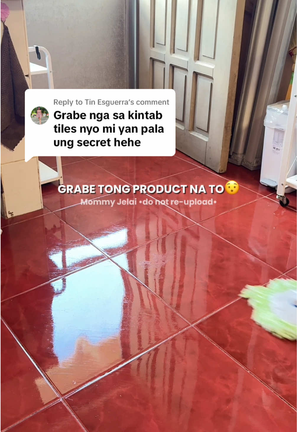 Replying to @Tin Esguerra Oo walang ibang secretoooo eto lang talaga yann #shinepro #shineprofloorcleaner #floorcleaning #floorcleaning #trending 