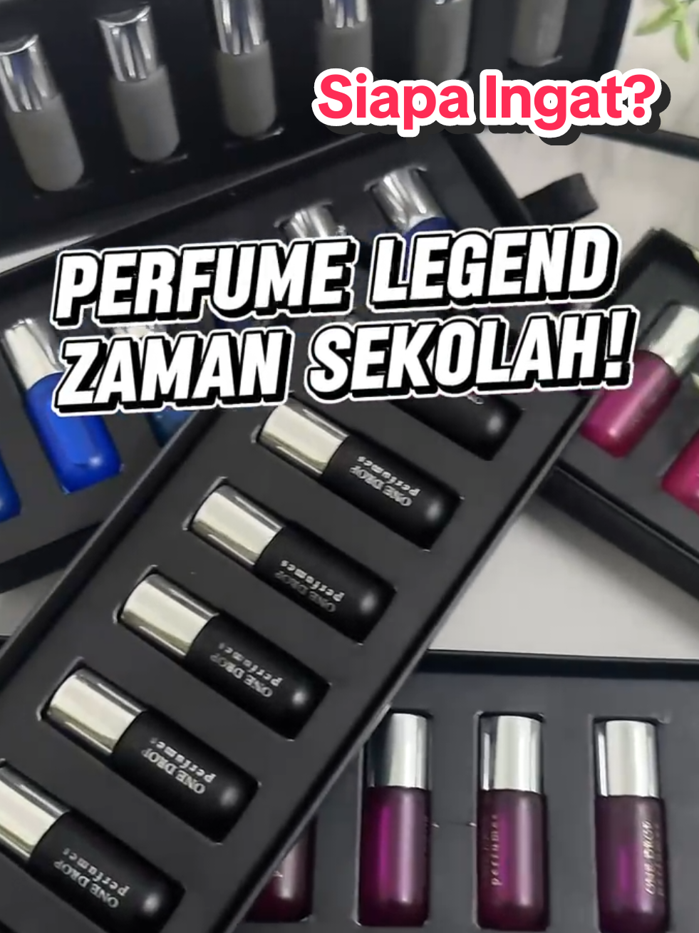 GenZ mesti tak kenal kan? Perfumes lejen ni, siapa kenal mmg geng-geng lejen! Yang pasti padu bohh! 😎 #onedropperfumes #dupeparfum #perfumetiktok #inspiredperfume #appleblossom 