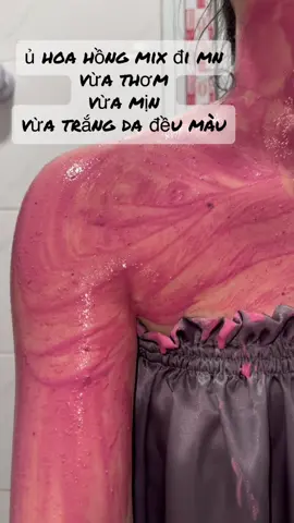 ủ trắng hoa hồng mix #hoahongmix 