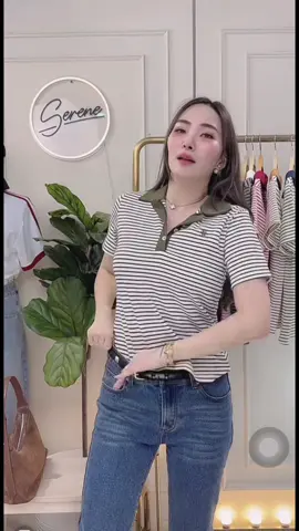 #เทรนด์วันนี้ #เสื้อคอปก #เสื้อคอปกแขนสั้น #เสื้อยืดแฟชั่น #เสื้อยืดผู้หญิง 