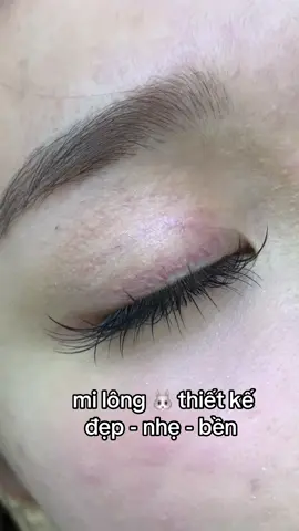 chân ái cho những chị em thích nối thiết kế nhưng sợ nặng mắt 😍 phải nói là nhẹ tênh luôn ý😋😋😋 k tin thì nối thử điiii #noimidephaiphong #linhchieyelash #eyelash #noimidep #mithietke 