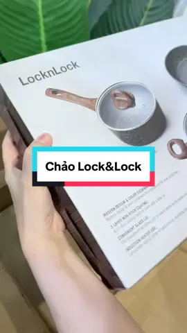 ⚡️⚡️Chảo chống dính Lock&Lock Siêu xịn nha. Cầm chắc tay lắm nè #chaochongdinh #chaobeptu 