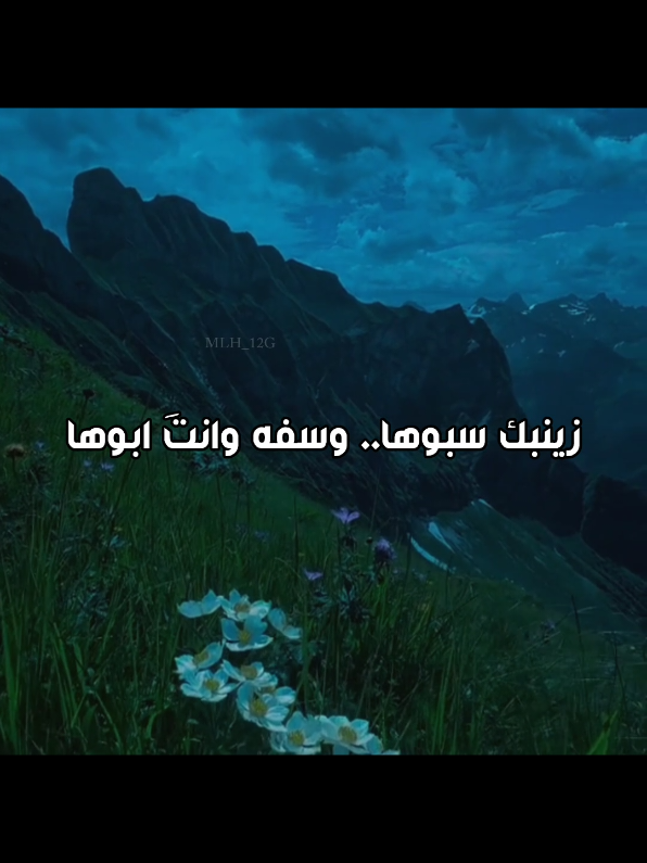 السلامُ على مَن تَهَيّجَ قَلبَها للحُسين @عباس عجيد العامري 