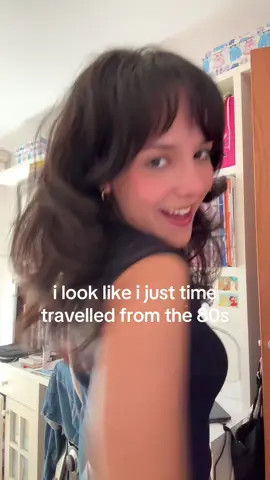 and honestly i love it 😁 #80s #haircut #retro 