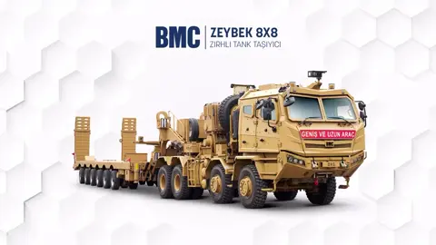 🔴BİR ZEYBEK HAVASI GELSiN Mi? 🚨ZEYBEK 8x8 Zırhlı Tank Taşıyicı, IDEF 2025'te ilk kez sahnede! 🚨BMC tarafindan geliştirilen ZEYBEK 8x8, başta ALTAY Ana Muharebe Tankı olmak üzere farklı sıniftaki birçok zirhlı aracı güvenli ve etkin biçimde taşıyacak şekilde tasarlandi.  🚨Yeni zirhli kabini, yüksek taşıma kapasitesi ve zorlu arazi şartlarındaki üstün performansıyla ZEYBEK 8x8, ordularin lojistik gücüne güç katryor! 🚨ALTAY, M6O, LEOPARD, FIRTINA, ZMA, ZPT taşıma kabiliyeti 800 km menzil,80 km/s azami hiz %30 yanal eğim, 750 mm sudan geçis Dayanıklı şasi, Zırhlı kabin, yüksek manevra kabiliyeti..🇹🇷🇹🇷